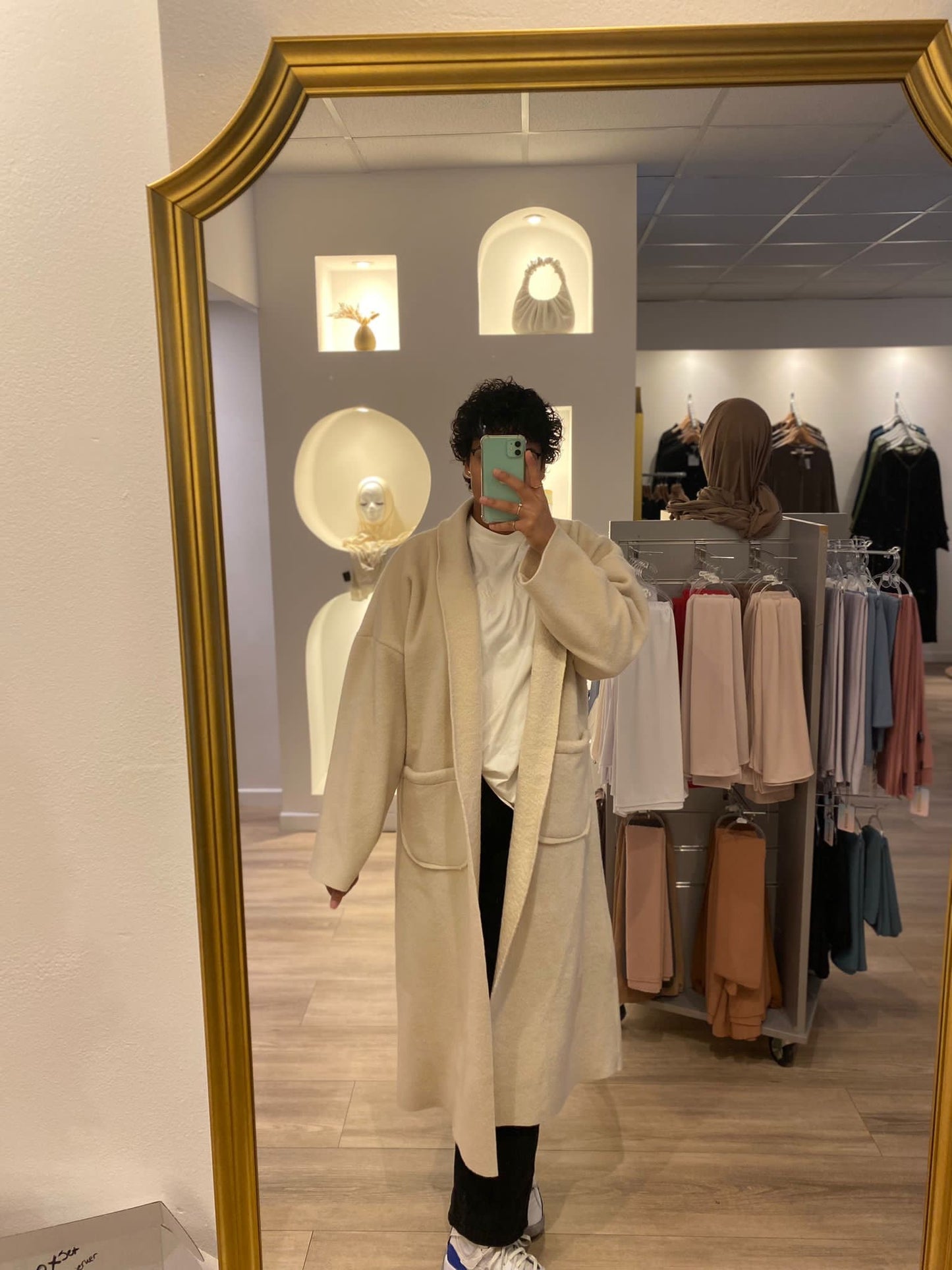 Coat - cream