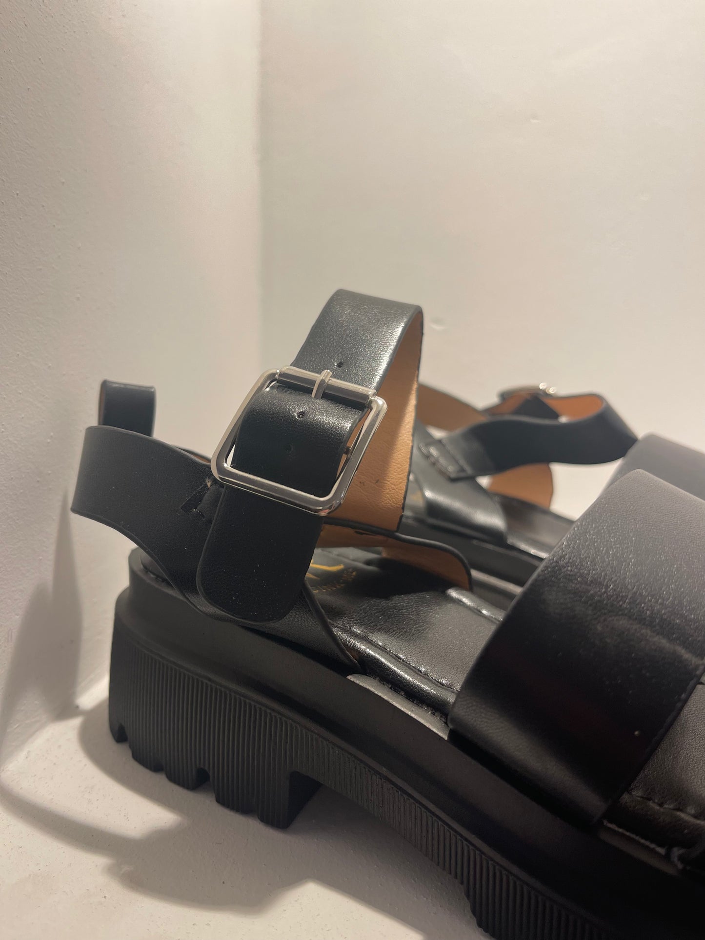 Schoenen Hoge sandalen - zilveren gesp