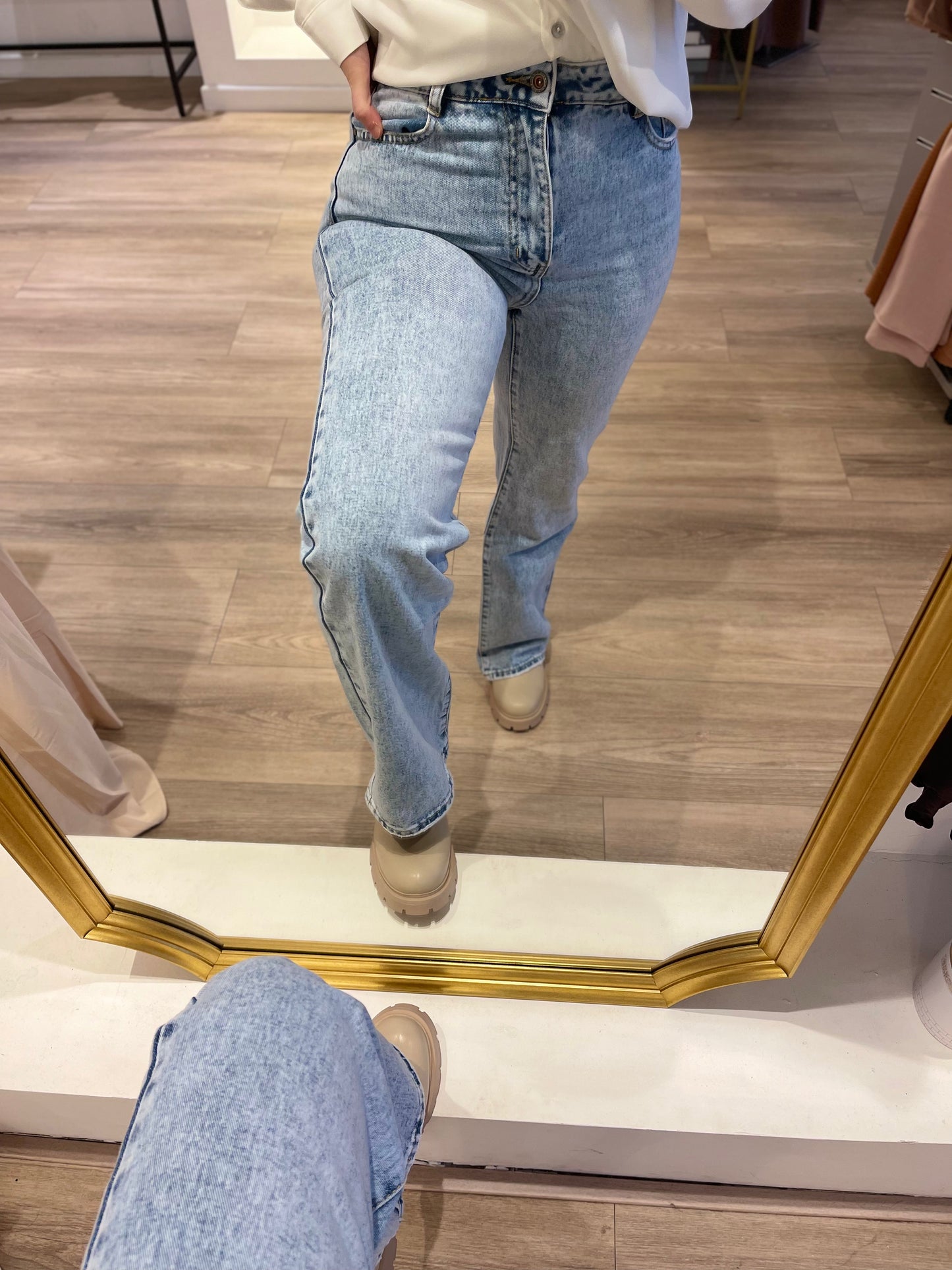 Vintage denim - wide leg denim
