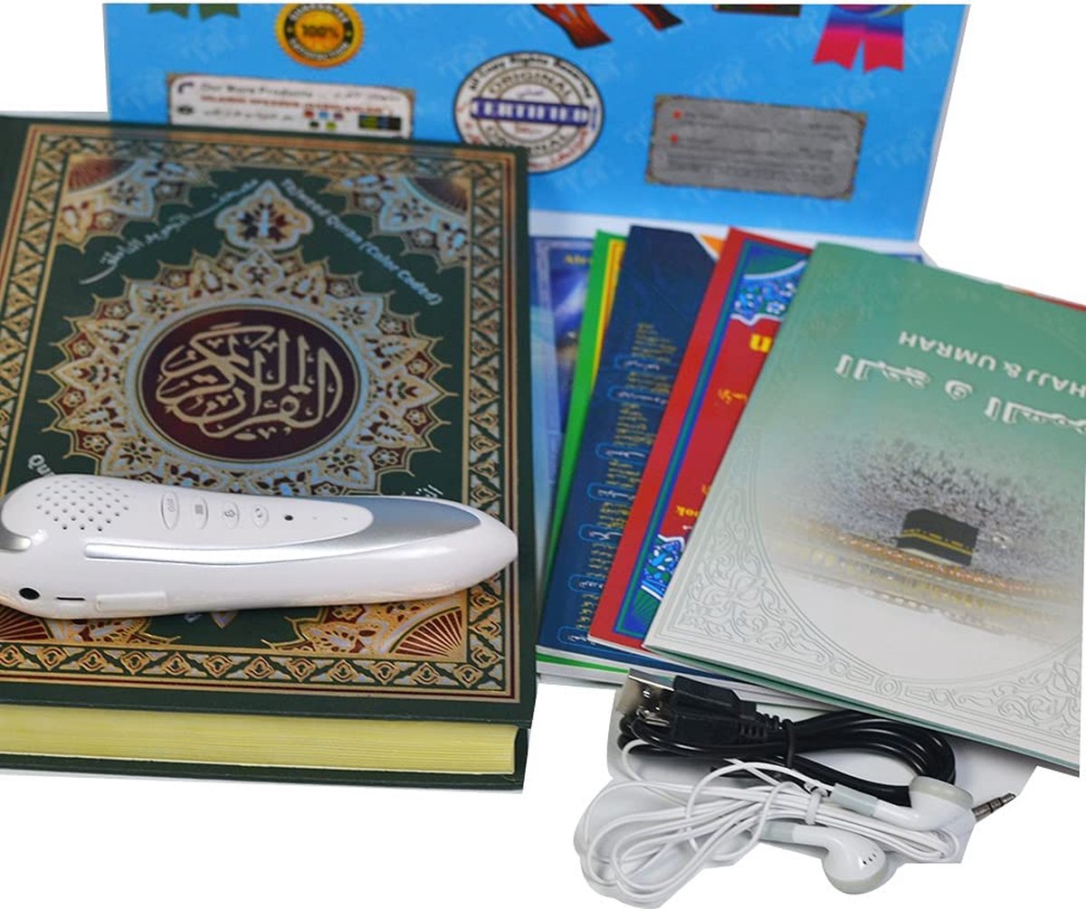 Digitale Koran Speler - Quran Lezer - Koran Leren Blauw