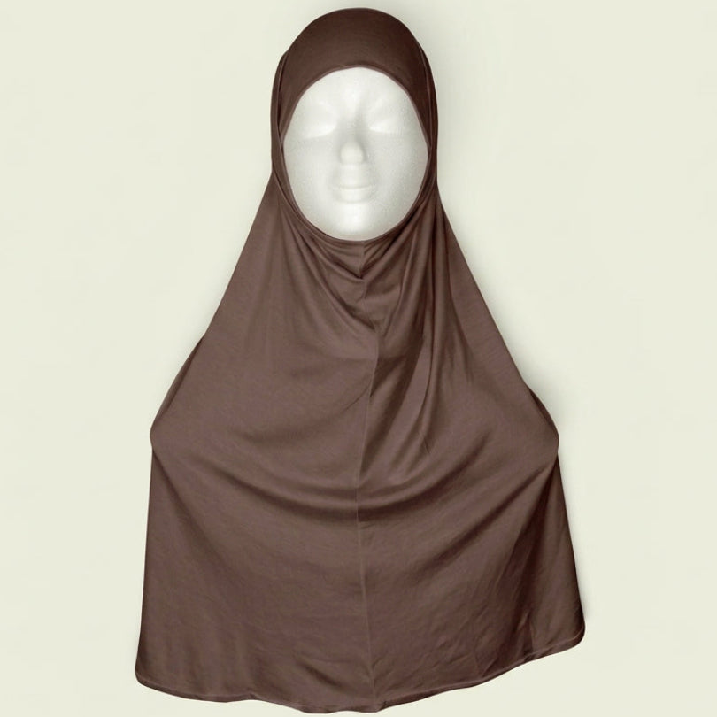 2-Delige Set Hijab met Kapje – Zacht Katoen Stretch