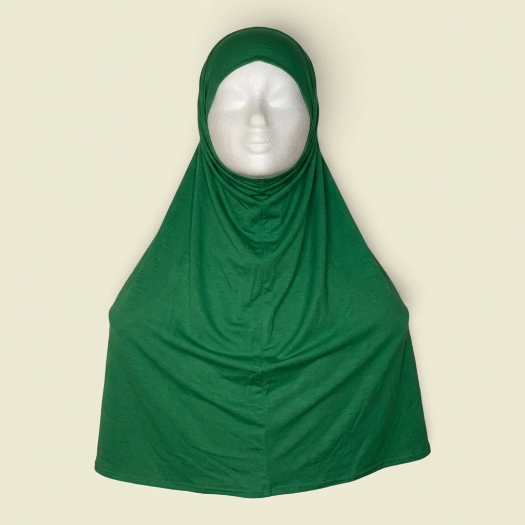 2-Delige Set Hijab met Kapje – Zacht Katoen Stretch