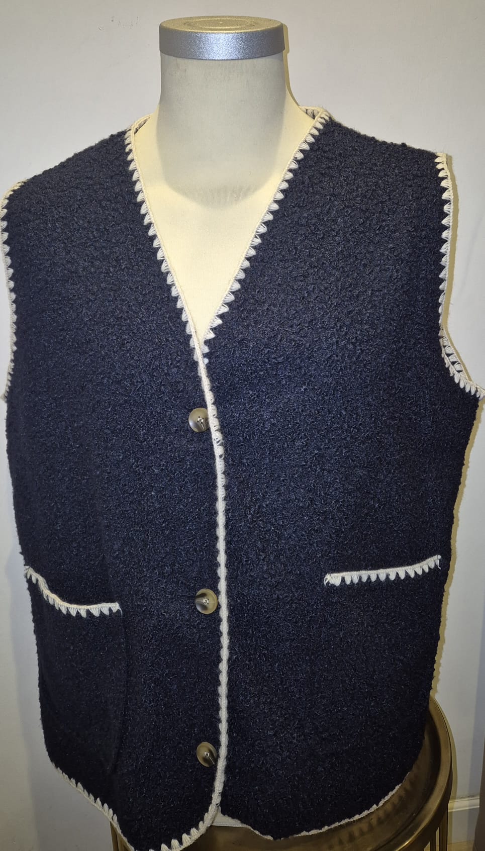 Bouclé gilet - One Size
