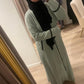 Abaya with zipper & pockets