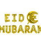 Eid Mubarak garlands - Foil in three variants
